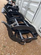New 84'' Root Rake Grapple for Skid Steer