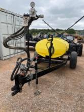 Unused Ag Spray 300 gallon boom sprayer w/ hand wand. PTO pump.