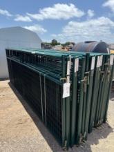 Priefert RWG12 12' Gates with Hinges 51'' Tall with 36'' of 2 x 4 Welded Wire SOLD 5 GATES PER A LOT
