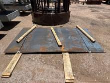 5' x 10 Sheet 10 Gauge Steel SOLD ONE SHEET PER LOT