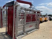 Star Tex Gas Powered Hydraulic Squeeze Chute Unused