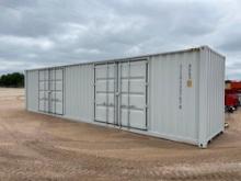 40' One Trip Hi Cube Container with 2 Sets of Side Doors CICU7337638