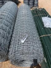 8' Game Fence SOLD ONE ROLL PER LOT