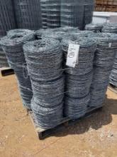 9 Rolls Oklahoma 2 PT Barbed Wire SOLD NINE ROLLS TO A LOT NINE TIMES THE MONEY MUST TAKE ALL