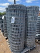 4 Rolls 60'' 2'' x 4'' Non Climb Horse Wire One Roll is Small FOUR TIMES THE MONEY MUST TAKE ALL