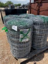 4 Rolls 34'' - Hinge Joint Net Wire FOUR TIMES THE MONEY MUST TAKE ALL