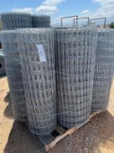 5 Rolls 48'' 2'' x 4'' Non Climb Horse Wire One Roll is Smaller FIVE TIMES THE MONEY MUST TAKE ALL