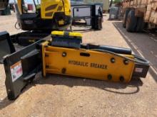 Unused ZW750 Hydraulic Breaker for Skid Steer