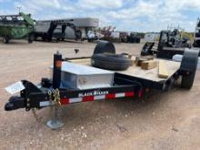 New 2025 Black Hawk 80'' x 14' Manual Tilt with Cushion Cylinder 1 - 7,000lb Axle Spare VIN 63252