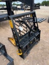 CL Fab EZ Puller Tree Puller with New Cylinders for Skid Steer Heavy Duty American Made