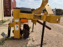D10D Landhonor Whirl Wind Terrace Plow Missing Front 1/2 of Drive Shaft
