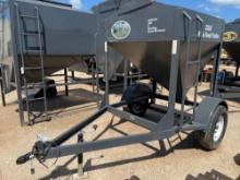Industrias America Bulk Feed Trailer Holds 2,200lb Corn 1 x 3500lb Axle No Title