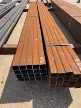 New 3 x 3 12 Gauge Square Tubing 20 Pieces 20' Long 400 Feet Total SOLD BY THE FOOT 400 TIMES THE