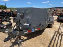 2025 AT 750 Gallon Fuel Trailer with Large Tool Box VIN 24471 MSO, $25 Fee Plus Registration Fees