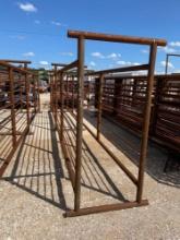 24' Freestanding cattle alley.