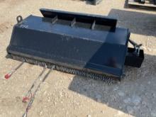 Unused Skid Steer Flail Mower 60''