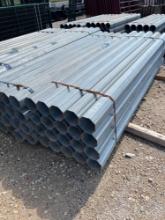 New 5 " Galvanized Octagon 12 Gauge Post 8"' Long - 20 Post Per Bundle SOLD BY THE BUNDLE
