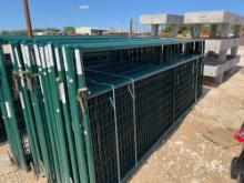 5 - New Priefert RWG 12 Pasture Gates 12' Long x 50" Tall Bottom 3' has 2x4 Welded Wire Covering