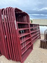 Priefert RWT 12 - 12' panel with 4' walk thru gate. Sold 1 per lot.