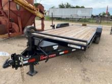Unused 2025 HT 83'' x 20' Power Tilt Trailer 2 x 7,000lb Axles VIN 02809 MSO, $25 Fee Plus