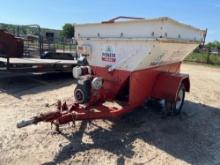 Auger Cart with Scales Gas Engine