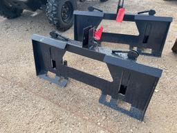 Unused Skid Steer to 3PT Quick Hitch Adapter SOLD ONE PER LOT