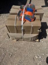42 Ratchet Straps 32 - 2" x 27' 10 - 1.5" x 27' SOLD AS ONE LOT