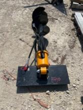 New Mini Skid Steer Post Hole Digger with 1 Auger
