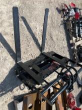 Mini Skid Steer Hydraulic Adjustable Forks