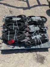 Pallet of New Hydraulic Hoses