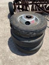 3 - 16'' Dual Trailer Wheels SOLD AS ONE LOT