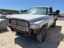2000 Dodge 4WD Diesel 3/4 Ton Rough Inside Manual 5 Speed VIN 24243 Title, $25 Fee
