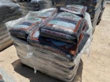 Pallet of Colored Mulch