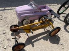 2 Old Petal Cars SOLD AS ONE LOT