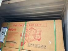 Unused 3 Wheel Electric Golf Cart/Scooter Unassembled Gray SOLD ONE PER LOT