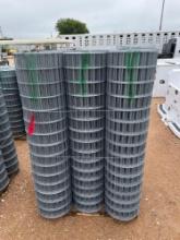 9 Rolls New 5' - 2'' x 4'' 14 ga Welded Wire Fabric 100' Rolls NINE TIMES THE MONEY MUST TAKE ALL