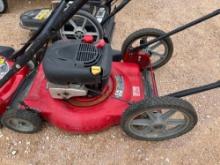 Red Push Mower 21'' Cut