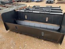 Unused 84'' Snow Pusher for Skid Steer