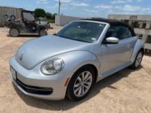 2015 Volkswagen Beatle Diesel Convertible. Auto Transmission 113,XXX Miles VIN 04652 Title, $25 Fee