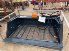 Unused 78'' Skid Steer Vibratory Screen Bucket