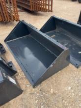 Unused 72'' Skid Steer Bucket