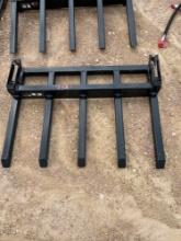 Unused 5 Tine Clamp On Manure Forks SOLD ONE PER LOT