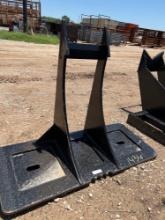 Skid steer grubber