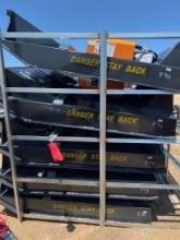 Unused 72'' Skid Steer Brush Cutter SOLD ONE PER LOT