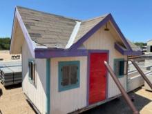 Wood Playhouse Approx 6' x 8'