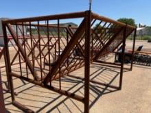 double roundbale feeder