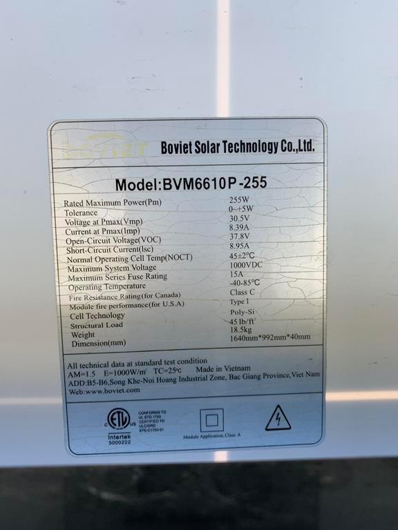 DC Solar Trailer