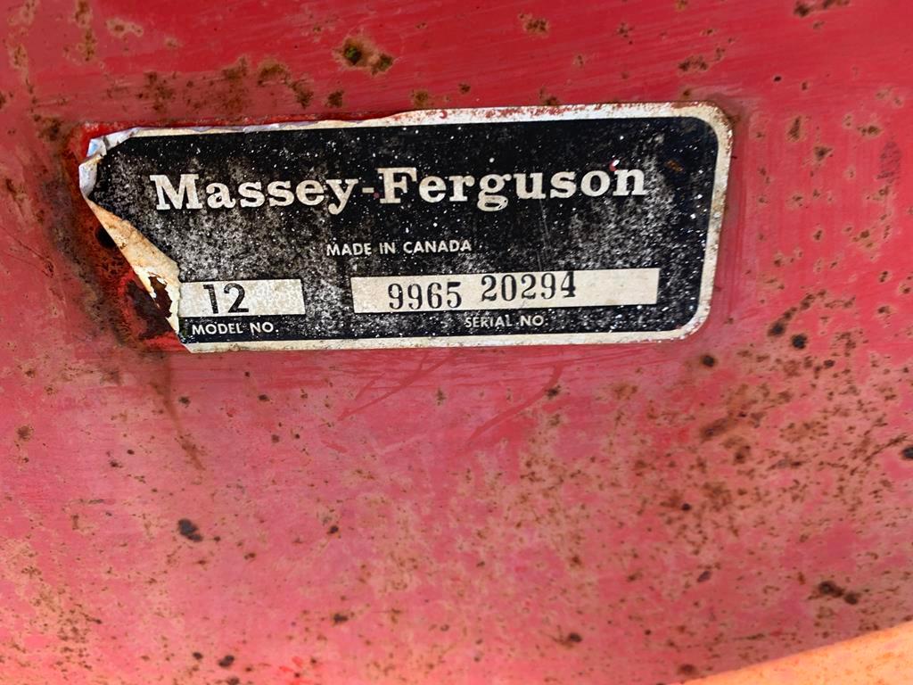 Massey Ferguson Hay Baler