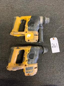 DEWALT CORDLESS HAMMER DRILLS