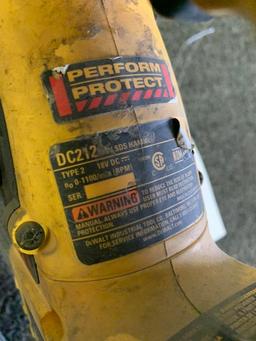 DEWALT CORDLESS HAMMER DRILLS